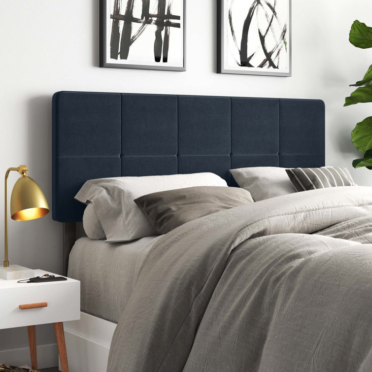 Wayfair upholstered headboard deals queen